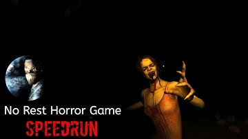 No Rest Horror Game | Chapter 1-3 Speedrun | Zac Worthy