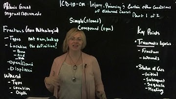 ICD 10 CM Ch 19 Part 1 Injuries Poisoning and External Cause of Injury