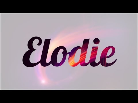 Video: ¿Qué significa el nombre Elodie?