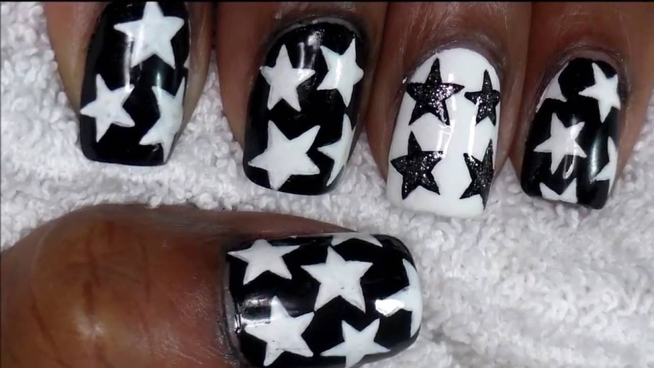 New Heart Star Nail Sticker Simple Design Nail Art DIY Fun Waterproof | eBay