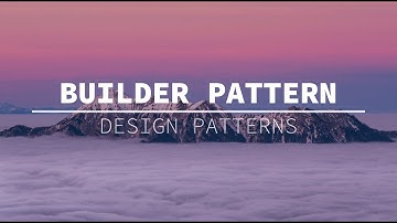 Mastering the Builder Pattern in Java: Fluent Object Creation Simplified | Design Patterns