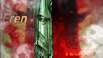 Attack on Titan Edit - Final part Edit 🔥💀😔 [Amv/Edit] // Eren Yeager the Slave of Freedom