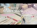 Study vlog  super productive how i plan  study w me   alevel diaries ep4