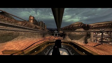 Tram Rail - Quake 4 Level 24 PC [2К 60FPS]