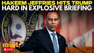 US News Live | Hakeem Jeffries Torches Donald Trump | Democrats Vs Republicans | White House | USA