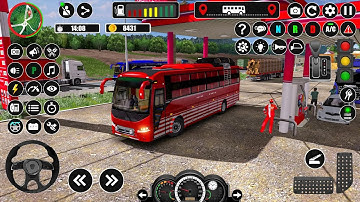 🎮 Offroad Bus Simulator 3D Game - City Coach Bus Simulator Game 2025 - Android Gameplay