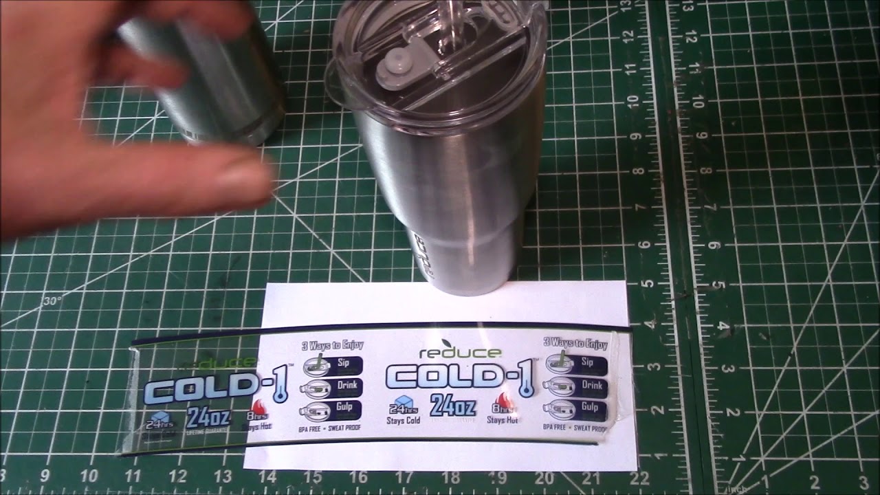 Reduce 40 oz Cold 1 Mug Costco 1371779 Review and Test (Sip It Your Way) 