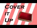 How to cover the inside of a box with felt.