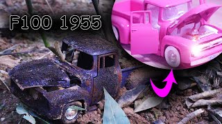 Recuperação Ford F100 1955 Toy antigo| Restoration Ford F100 | Restauração