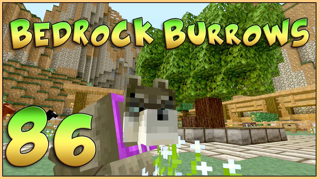 Minecraft Xbox - Bedrock Burrows - Rebuilding Trees! [86] - YouTube