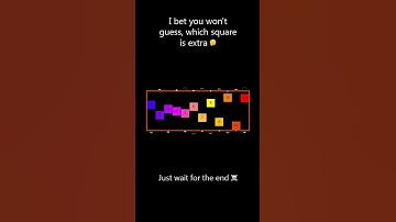 Squares are bouncing as the border gets smaller #simulation #satisfying #crash #viral #trending