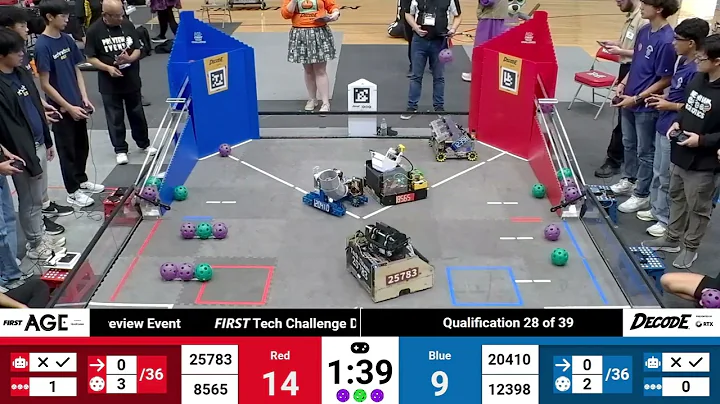 Qualification 28 - 2025 FTC FIRST Tech Challenge DECODE Preview Event