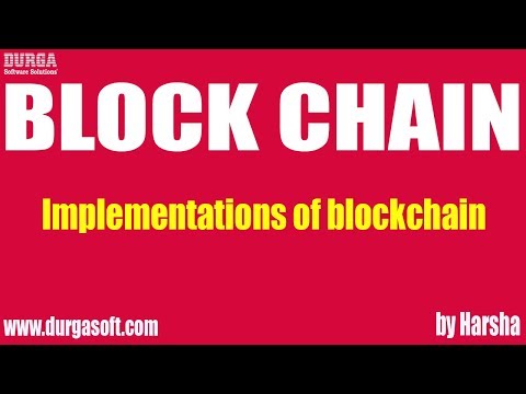 Tutorial Blockchain | Implementasi blockchain oleh Harsha sir