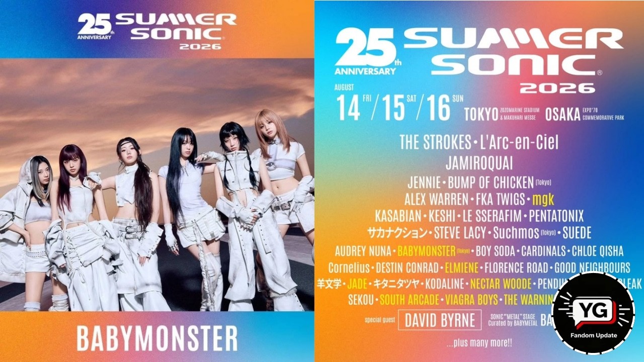 CONFIRMED! BABYMONSTER Joins Summer Sonic 2026 Tokyo Lineup — Ready to Shake Japan!