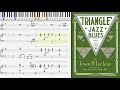 Triangle jazz blues dorian henry piano rendition