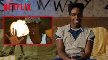Caleb McLaughlin on Lucas Getting Dumped Five Times | Stranger Things | Netflix
