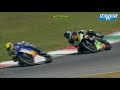 Insolite Le leader ralentit un tour avant l'arrivée en championnat italien de moto