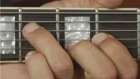 1st Inversion of D Major Guitar Chord on the Middle Top Strings : Guitar Chord Dictionary 21