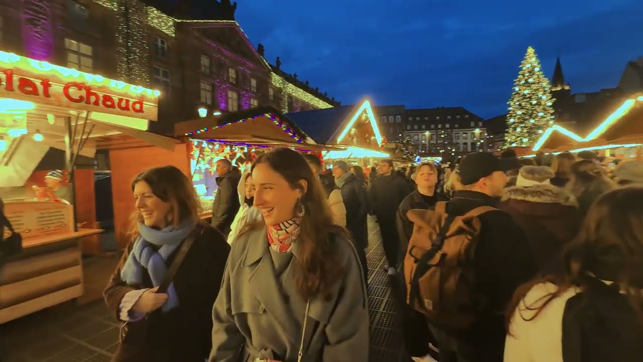 Strasbourg Christmas tree on Place Kleber