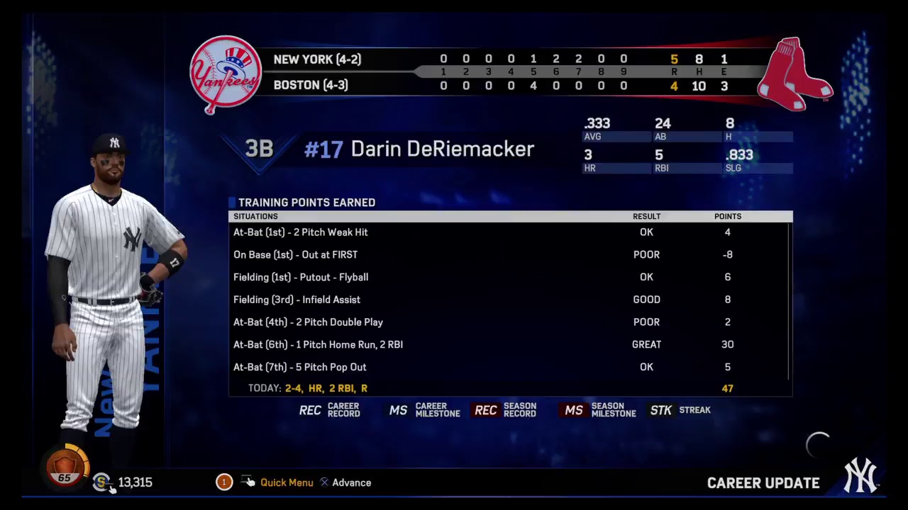 *2024 OPENING WEEK* MLB The Show 17 RTTS Yankees 3rd Basemen YouTube