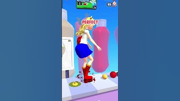 ASMR Tippy Toe Try Again |tippy toe3D  level 109 #Xshorts #tippytoe #satisfying#asmr