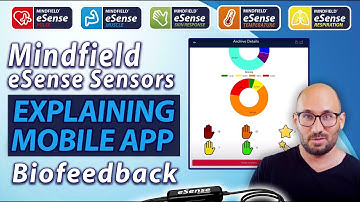 Explaining the Mindfield eSense mobile App for Biofeedback (iOS and Android) with eSense Sensors