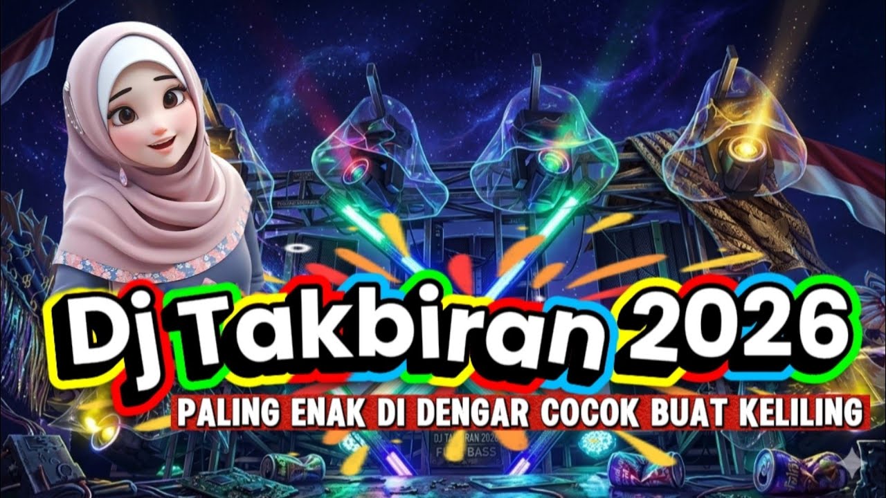 DJ TAKBIRAN FULL BASS 2026 !!! COCOK BUAT DI PUTAR MALAM TABRIR SUMBERSEWU. 