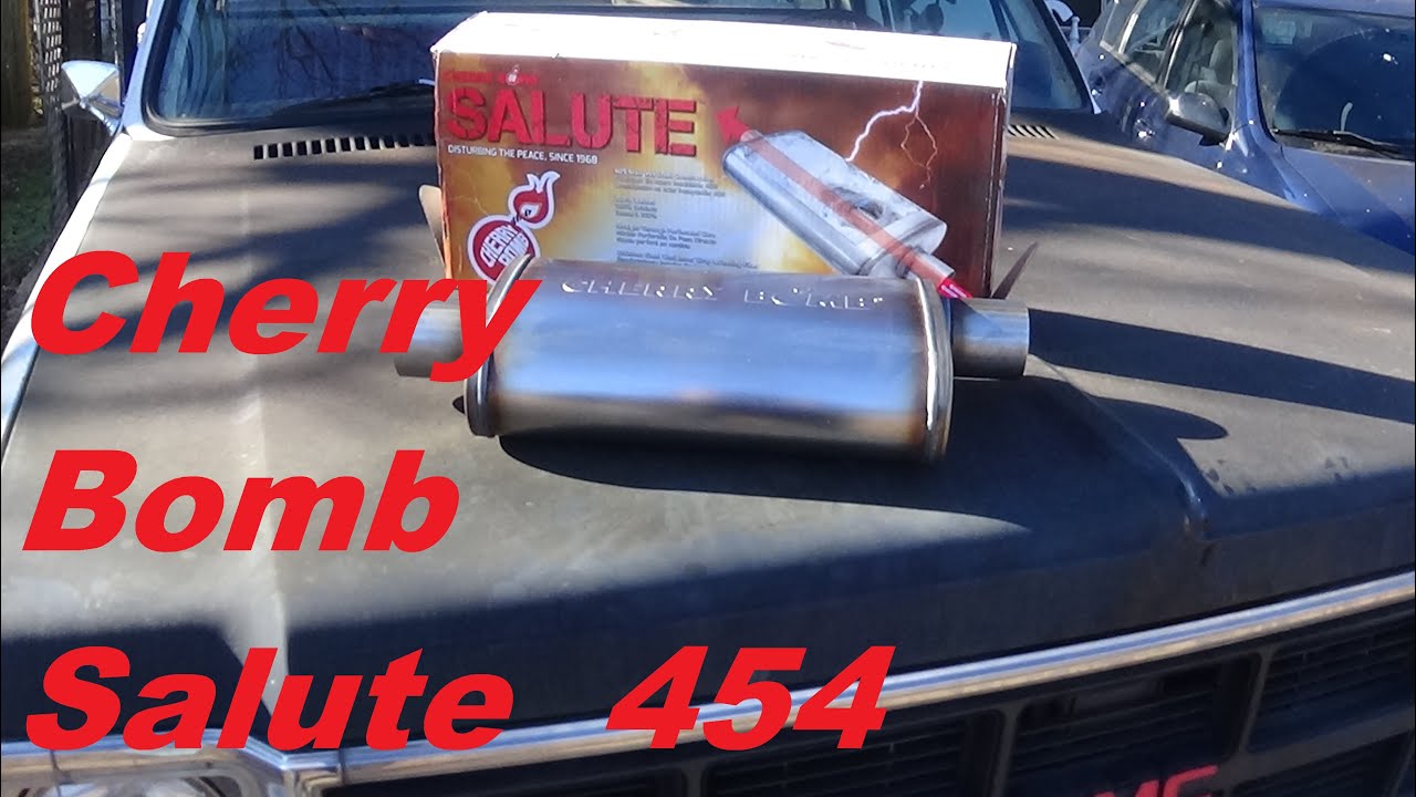 cherry bomb salute stock 454 big block chevy YouTube