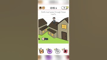 Smith and Joe Part 1 Level 6 Best Solution | Brain Test 2 Walkthrough