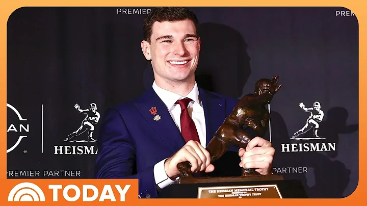 Heisman Trophy Winner Thanks Family in Emotional Speech
