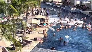 Royalton CHIC Punta Cana, An Autograph Collection All-Inclusive Resort & Casino | pool foam party.