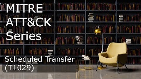 MITRE ATT&CK Series - Scheduled Transfer (T1029)