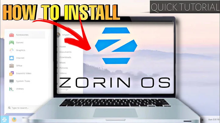 How to Install Linux Zorin OS 16 | Old laptop with pentium processor