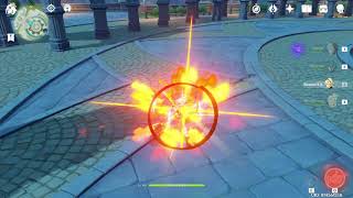 Genshin Impact [ Bennett ] how to not get launched back