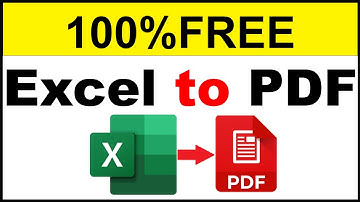 How to convert Excel to PDF without Converter