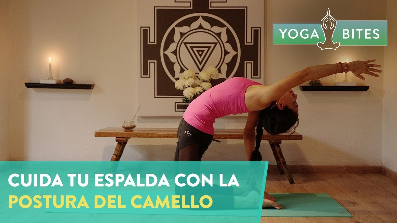 Yoga: postura del camello Yoga: postura del camello