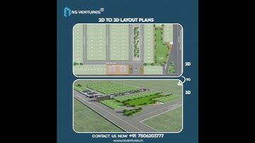 2D & 3D Floor Plan | Visualize your dream property | Property Floor Plans | NS Ventures