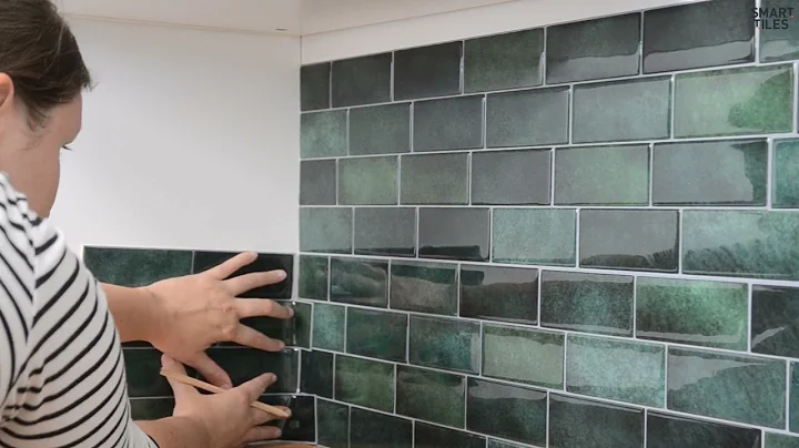 How to Install Smart Tiles on a Wall with Concave Corner