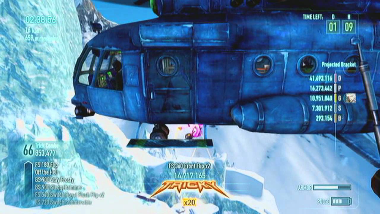 SSX 2012 - Trick It: Rolling Thunder 47 Million