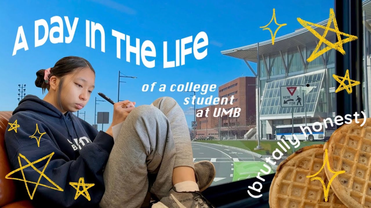day in the life of a college student in boston (umb) // college vlogs ...