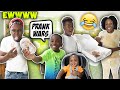 BABY POWDER DONUT PRANK ON OUR DAD [Revenge Prank]