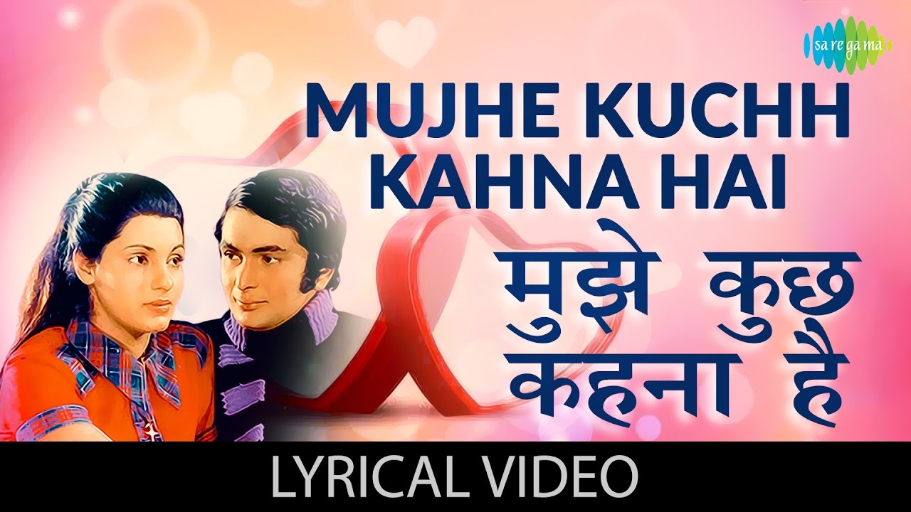 Mujhe Kuch Kehna Hai with lyrics         Bobby Rishi Kapoor Dimple Kapadia