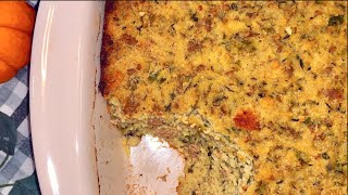 Cornbread Dressing Recipe - How to make Cornbread Dressing | Let's Eat Cuisine