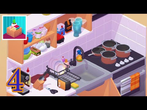 Unpacking Master - Gameplay Walkthrough - NEW UPDATE - ALL ROOM (Android, iOS) Part 4