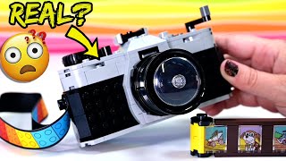 Now you can take pictures of your lego, with LEGO. Or not??? Retro camera build & review