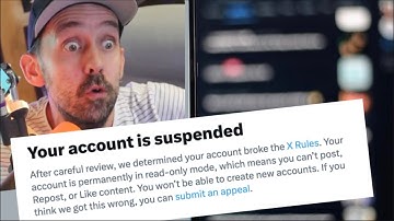 Ik ben permanent geschorst op X