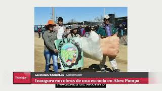 GERARDO MORALES OBRAS EN ABRA PAMPA TODOJUJUY