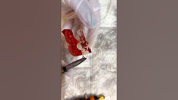 DIY Epoxy Resin Keychain Making |DIY Keychain Making #resinart #resintutorials #shortvideo #foryou