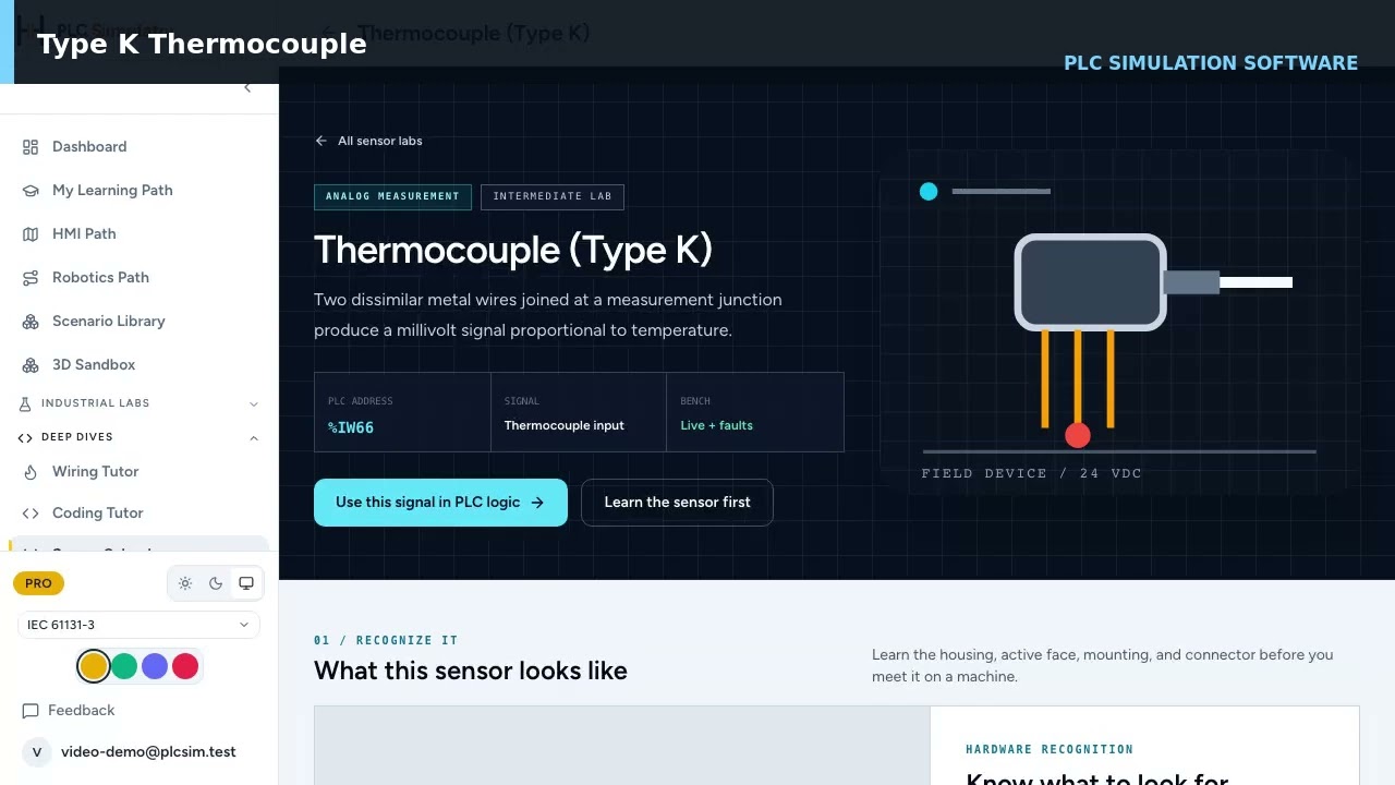 Type K Thermocouple — How the Junction Produces a Signal