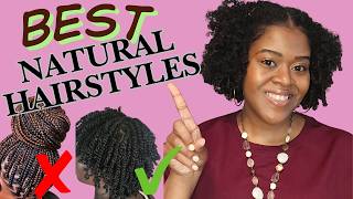 7 AMAZING Ways to Wear Your Natural Hair | Hair Growth & Retention